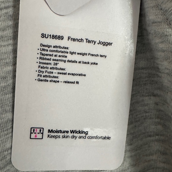 Shape French Terry Joggers - Picture 7 of 9